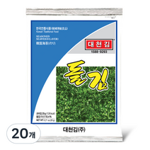 대천김 전장 돌김, 20g, 20개
