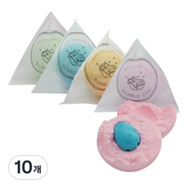 버블츄 탄산바스 탄산입욕제 소, 70g, 10개