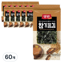 양반 참기름 김, 5g, 60개