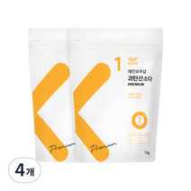 레인보우샵 과탄산소다 프리미엄, 1kg, 4개