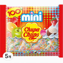 츄파춥스 막대사탕 미니 100p, 600g, 5개