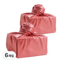 코리아보자기 추석 기프트 보자기 대, 와인, 6개입