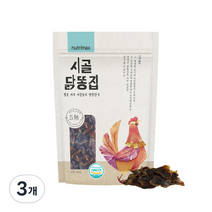 뉴트리맥스 강아지 영양듬뿍 국내산 시골닭똥집 수제간식 300g, 닭똥집, 3개
