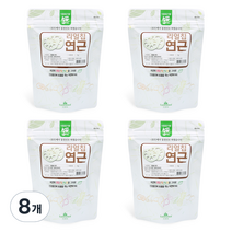 산마을 리얼칩 연근, 12g, 8개