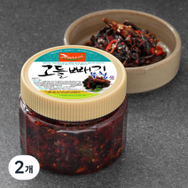 강경신안 고들빼기 무침, 500g, 2개