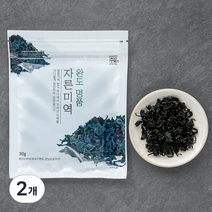 주일 완도명품 자른미역, 30g, 2개