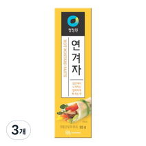 청정원 연겨자, 95g, 3개