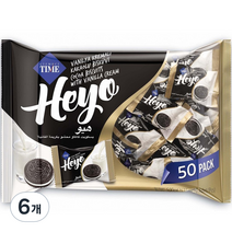타임 대용량 헤요 쿠키 50p, 500g, 6개