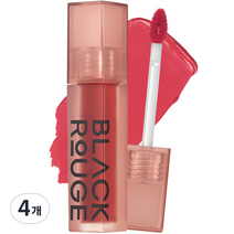 블랙루즈 에어 핏 어쿠스틱 무드 벨벳 립틴트 4.5ml, A51 라드브릭, 4개