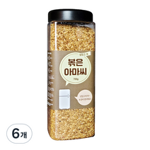 냉장고쏙 볶은 아마씨, 700g, 6개