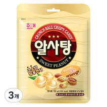 해태 알사탕, 319g, 3개