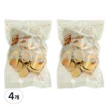 맑은물보배땅 엄나무 슬라이드, 600g, 4개
