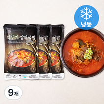 담뿍 깍두기 장터국밥 (냉동), 550g, 9개