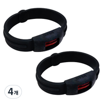 HEAD 성인용 가드볼 팔찌밴드 블랙, 15g, 4개