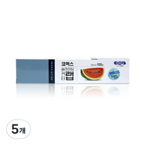 코멕스 슬라이딩 커터 위생랩 22cm x 100m, 5개