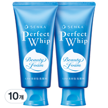 센카 퍼펙트 휩 페이셜 워시, 120g, 10개