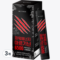미트리 파워에너지 아르기닌 6500 15p, 300g, 3개