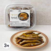 일미 국내산 청양고추 장아찌, 400g, 3팩