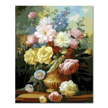 아디코 DIY 페인팅 정물화 명화그리기 40 x 50 cm, 샤이한플라워(PG36)