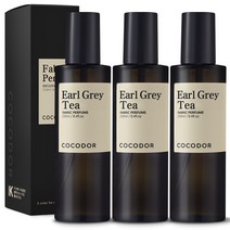 코코도르 룸 앤 패브릭 퍼퓸 섬유탈취제, 250ml, 3개, 얼그레이티