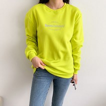 헤이진 Standard 기모 라운드 맨투맨