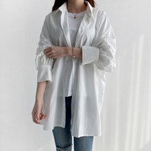 윤베리 여성용 3컬러 데일리 모던 루즈핏 셔츠