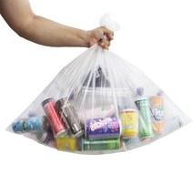 대한잡화점 분리수거 일자형 비닐봉투 100p, 1개, 60L