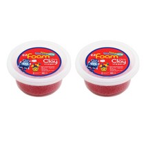 이지피아 이지 샤이니 폼클레이 2p, 분홍, 120g