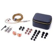 키네라 프로듀서 DK 튜닝 X 플래그쉽 소니온 정전형 BALDR 4EST 2BA 1DD 오크우드 이어폰, 혼합색상, 발더 2