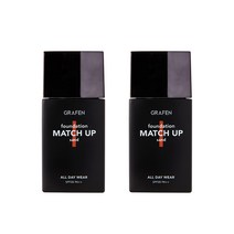 그라펜 매치업 파운데이션 40ml, 24 Sand, 2개