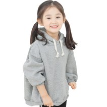 까꿍놀이터 아동용 기모인싸 후드티