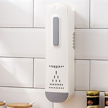 주방 싱크대 수저건조 수납 벽걸이, E56 그레이, 1개