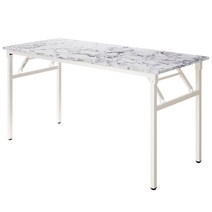 아넬 접이식 1인용 컴퓨터 간이테이블, 비앙코