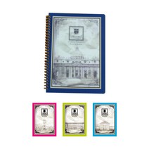 OXFORD PP 포켓 절취 스프링 노트 B5, 랜덤발송, 4개