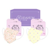 아이다움 여아용 캐릭터마스크 2종 x 20p 세트