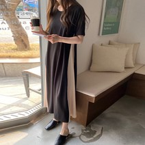 보리맘 뮤지 주름 빅사이즈 임산부 원피스 a635