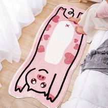 JCP 흐느적 애니멀 롱 러그
