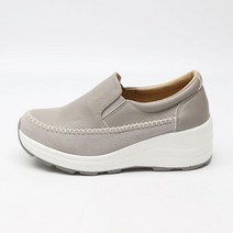 벨라노이 투톤 손꼬멤 키높이 베이직 슬립온 6cm