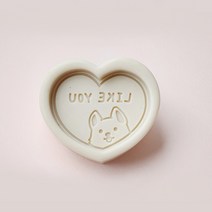 앵글띵 웰시코기 타블렛 실리콘몰드 2p, 혼합색상