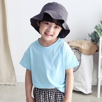 초코몽 아동용 데이 라운드 티셔츠