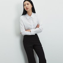 미쏘 여성용 베이직 오버핏 셔츠