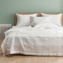 지베딩 마린 인견 여름 스프레드 이불, 화이트