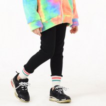키즈레시피 아동용 왕시보리 스판 레깅스