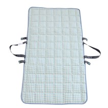 양면 낮잠 에어매쉬 패드, 체크 민트