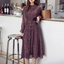 르엠마 아리엘 플리츠 쉬폰 원피스 PE17