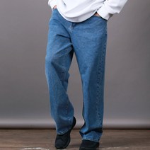 남성용 스댕클럽 베이직 와이드 데님 팬츠 SBJ0282