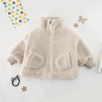 꼰띠키즈 여아용 킨더플리스 자켓