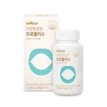 소버스 구강항균엔 프로폴리스 36g, 60정, 1개