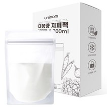 유니맘 대용량 지퍼백 700ml, 1개입, 100매