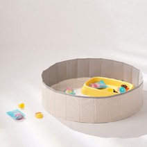 라호키즈 접이식 플레이 매트 + 마이리틀포니 물놀이 스티커 퍼즐 세트, 크림베이지(매트)
